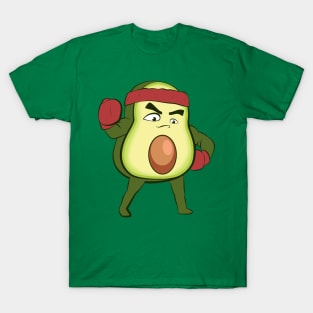 avocado boxing funny T-Shirt